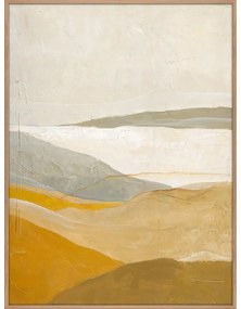 Ręcznie malowany obraz 90x120 cm Yellow Field – Malerifabrikken