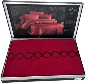 Bawełniana pościel do podwójnego łóżka VESTA, 6 szt Zestaw na łóżko dwuosobowe