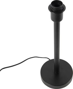 Nowoczesna lampa stołowa czarna bez klosza - Simplo