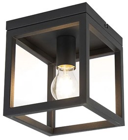 Industrialna lampa wisząca czarna - CagePrzemysłowy Oswietlenie wewnetrzne