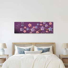 Obraz - Wiosenny zmierzch (170x50 cm)