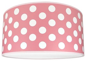 Plafon dziecięcy DOTS PINK 2xE27/60W/230V różowa