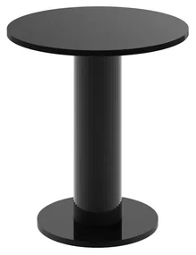 Stolik kawowy SOLO MINI ⌀60cm czarny mat HUBERTUS