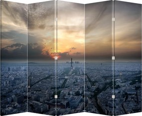 Parawan - Paryż z góry (210x170 cm)