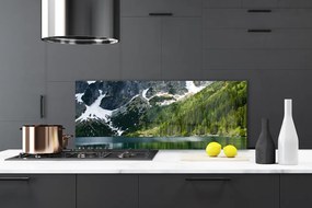 Panel Szklany Panorama Alpejskiej Natury