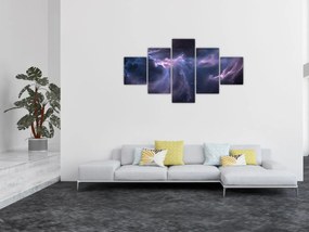 Obraz - Kosmiczna mgławica (125x70 cm)
