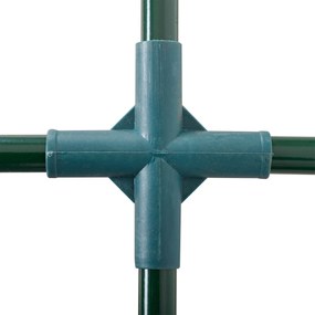 Outsunny Szklarnia, szklarnia z drzwiami, inspekt, dom dla roślin, hodowla roślin, Stal, Tworzywo sztuczne, 200 x 100 x 80 cm, Zielona