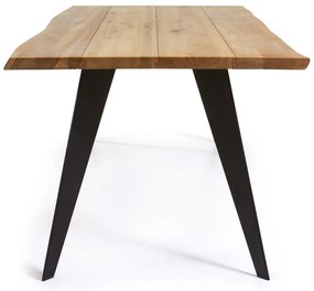 Stół z blatem w dekorze dębu 90x160 cm Koda – Kave Home