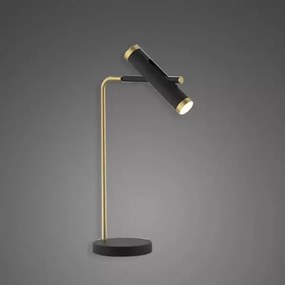Designerska lampka biurkowa z metalu Lunette 1