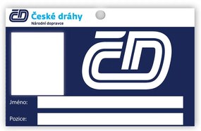 Zestaw Rappa Czech Railways z gwizdkiem ibijakiem, 3 szt.