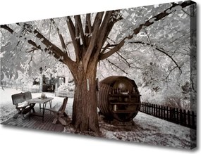 Obraz na płótnie Korona Rozłożystego Drzewa