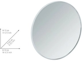 Wenko Samoprzylepne lusterko kosmetyczne 3x powiększenie, śr. 12 cm