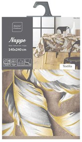 Obrus zmywalny 140x240 cm Ebany – douceur d'intérieur