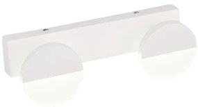Akrylowy biały kinkiet led - K454 Z1-T11