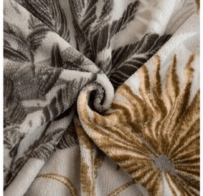 PrzytulneMieszkanie.pl PrzytulneMieszkanie.pl Pościel z mikropluszu EXVORO szara Rozmiar pościeli: 70 x 80 cm | 140 x 200 cm