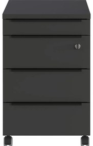 Antracytowa szafka z zamkiem 42x63 cm Mailand – Germania