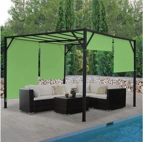 Pergola Beja zielony,  4x4m