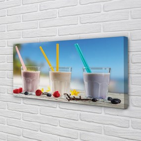 Obraz canvas na ścianę Barwny Drink Z Lodem