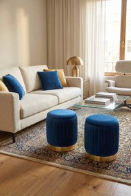 Zestaw puf okrągłych G5-W69