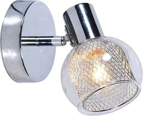 Chromowany designerski kinkiet - 26X EX795 M4-B51