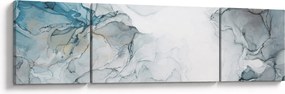 Obraz - Niebieski marmur (170x50 cm)