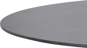 Stół na jednej nodze z marmurowym blatem Skinny Premium Stone Black 90