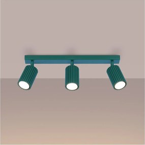 Brilagi - LED oprawa punktowa CRESTO 3xGU10/10W/230V turkusowa