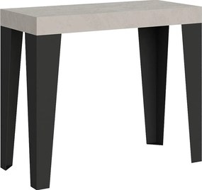 Stół konsolowy rozkładany 90x40/196 cm Flame Small kaszmirowy