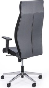 Krzesło dyspozytorskie MEGA PLUS, ciemnoszary