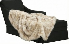 Aksamitna czarna leżanka z poduszką L6-L53