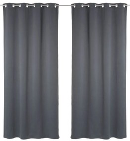 Zasłona zaciemniająca na przelotkach 135 x 240 cm, 2 sztuki w komplecie
