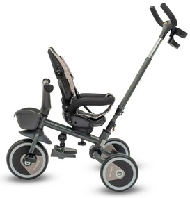 Baby Mix Dziecięcy rowerek trójkołowy 5w1 Relax 365°, beżowy