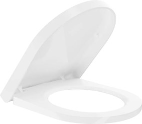 Mexen deska wolnoopadająca twarda, duroplast, biała połysk - 39020100