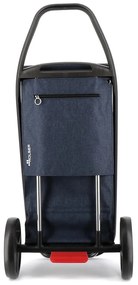 Torba na zakupy na kółkach 53 l Com Tweed Polar Black Tube – Rolser