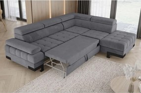 Narożnik SELVA L z funkcją spania i pojemnikiem SALVADOR 15 WERSAL