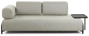 Beżowa sofa ze schowkiem Kave Home Compo