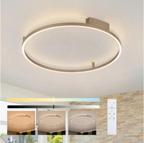 Brilagi - Ściemnialna oprawa LED PORTOFINO LED/60W/230V śr. 80 cm beżowa + pilot