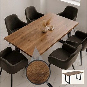 Stół do jadalni MCW-O61, wygląd orzechowy