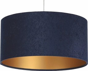 Lampa wisząca HOME 30 granatowa/złota