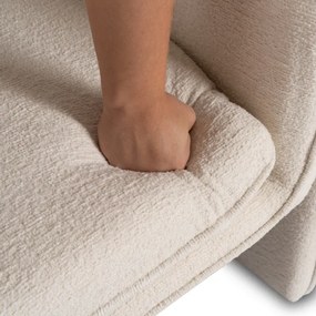 Fotel Wypoczynkowy do Salonu GALA Beżowy Nowoczesny