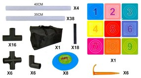 Woopie frisbee xxl gra zręcznościowa rzut do celu