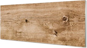 Panel szklany do Kuchni Klasyczna Drewniana Deska