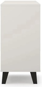 Komoda z 3 szufladami do przechowywania kaszmir + biały P4-K80