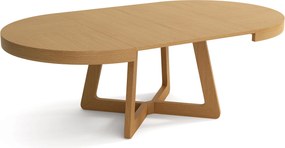 Stół rozkładany SOLIS Dąb do Salonu Jadalni 130-230 x 130 x 76 cm, Okrągły