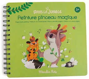 Kolorowanki wodne Dans la Jungle – Moulin Roty