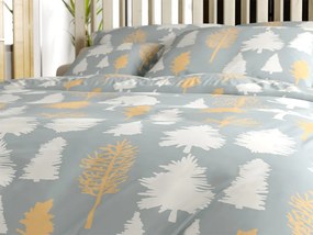 PrzytulneMieszkanie.pl PrzytulneMieszkanie.pl Bawełniana pościel HOLLY REST szara Rozmiar pościeli: 70 x 90 cm | 140 x 200 cm