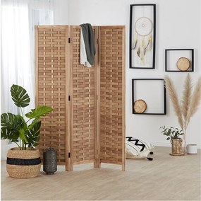 Przegroda pokojowa 120x2x170 cm naturalna Parawan