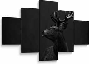 Obraz - Portret jelenia (125x70 cm)