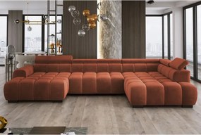 Narożnik BULL XL Prawostronny z elektryczną funkcją regulacji tkanina Salvador 07 WERSAL