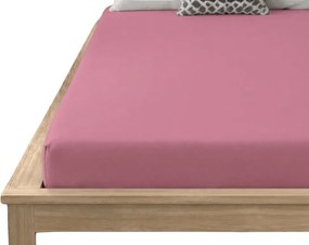 PrzytulneMieszkanie.pl Prześcieradło z mikrofibry MICROVELLE staroróżowe 180x200 cm
